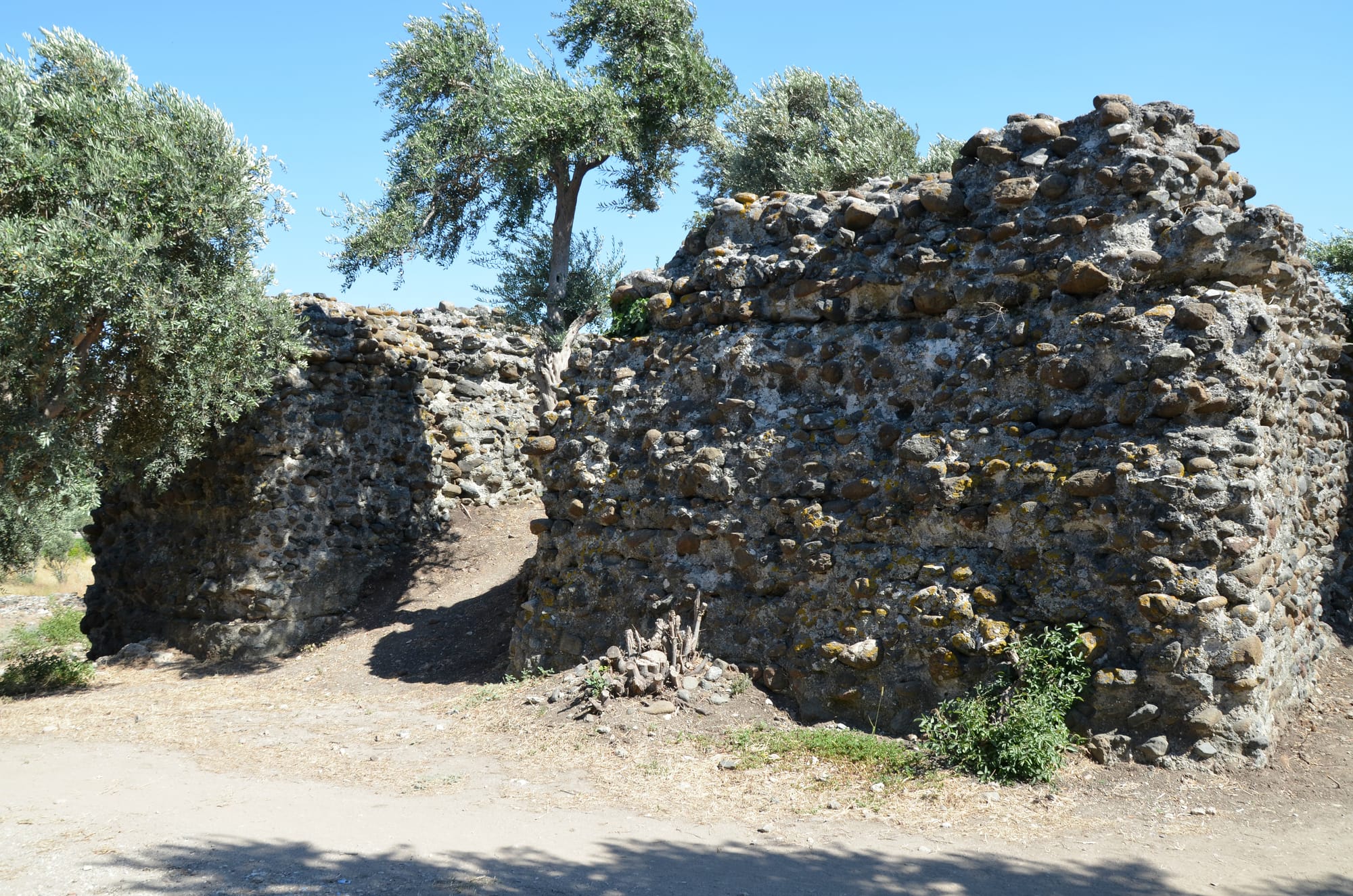 a view of the remains of ancient Antioch